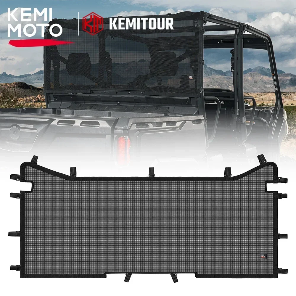 

KEMIMOTO Rear Windshield Mesh Sun Shade Net 715002851 for Can-Am Defender HD 5 7 8 9 10 HD5 HD7 HD8 HD8 HD9 HD10 Max DPS XT 6x6