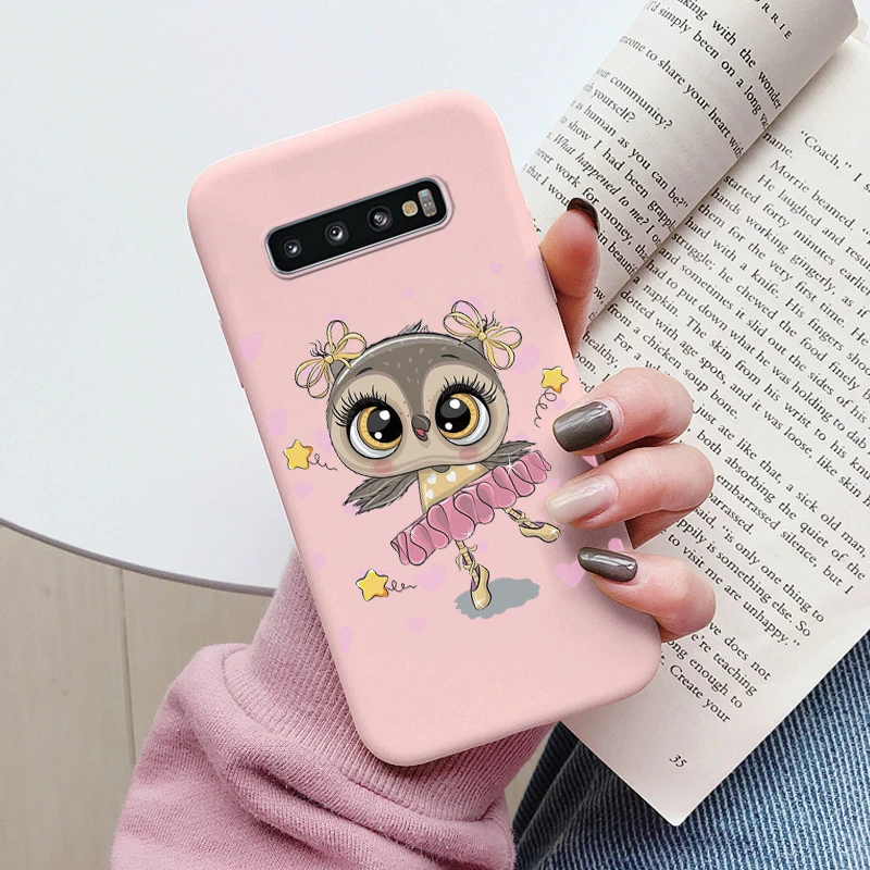 Fall Für Samsung Galaxy S10 S10 Plus S10E Telefon Abdeckung Nette Cartoon Candy Gemalt Weiche TPU Coque Für Samsung S10 s10 + S10E Funda – Detail 22