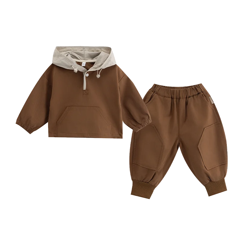 Neugeborenen Baby Kleidung Jungen Kleidung Sets Langarm Hoodie Sweatshirt + Hosen 2PCS Outfit Infant Täglichen Anzug 2026 Frühling herbst Neue – Detail 10