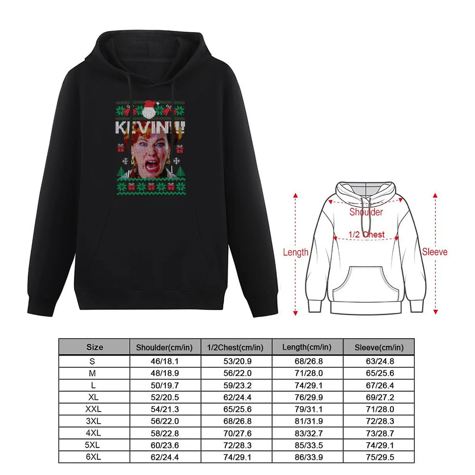 KEVIN!!! Pullover Hoodie aesthetic clothing korean autumn clothes mens hoodie