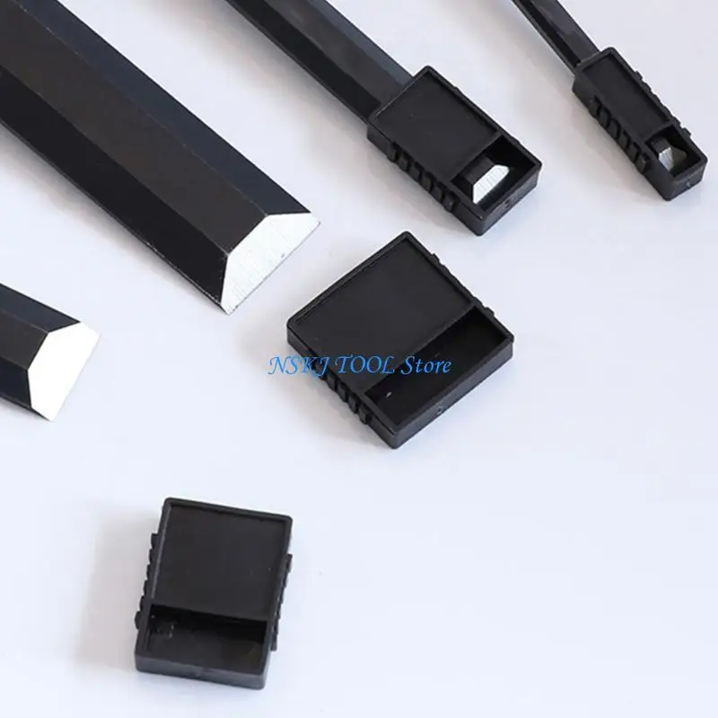 

L8RC 4Pcs Set Comfortable Handle Carving Chisels for Woodworking Tool Professional Carpentry Tool with Bag