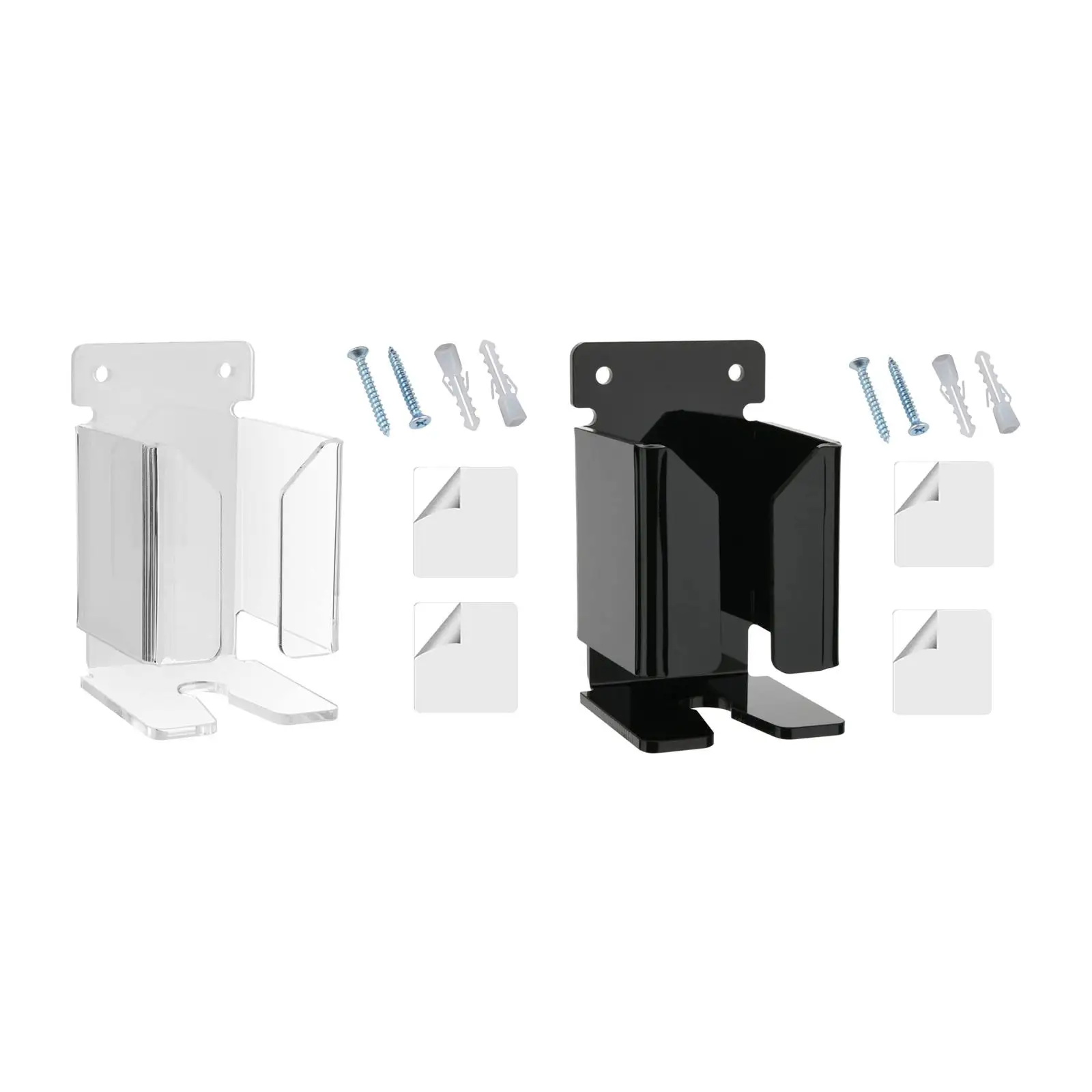 

Electric Shaver Wall Mount Holder Rack Toothpaste Shaver Storage Two Installation Utility Shaver Organizer for Shower Bathroom
