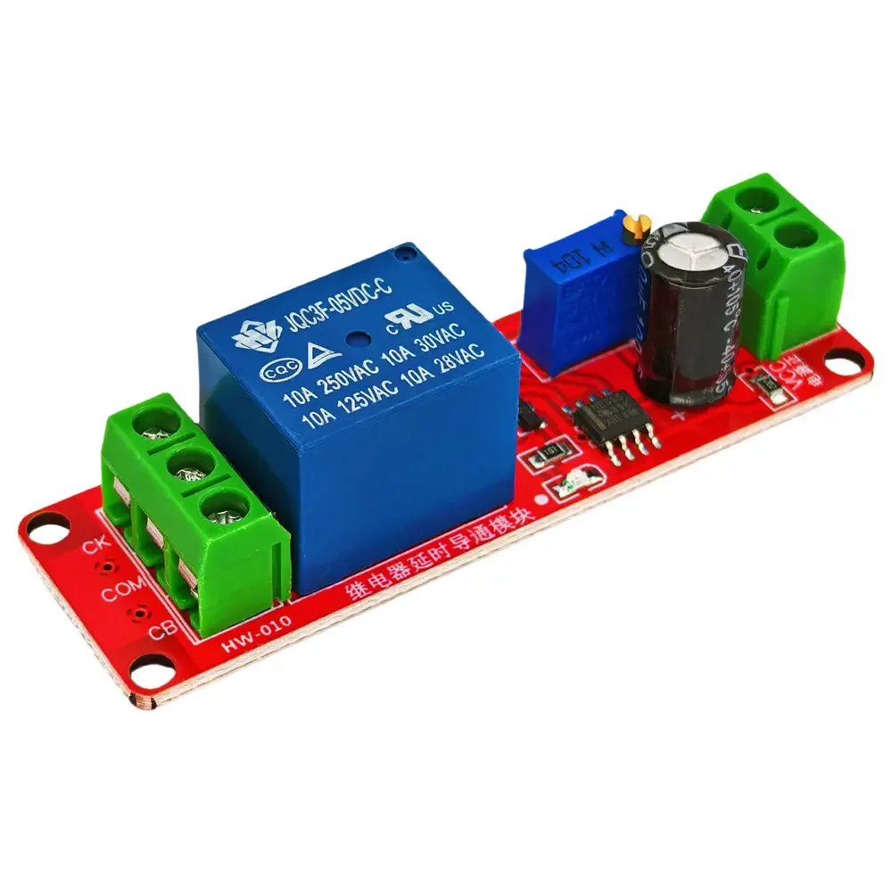 DC 5V 12V Time Delay Relay NE555 Time Relay Shield Timing Relay Timer Control Switch Car Relays Pulse Generation Duty Cycle