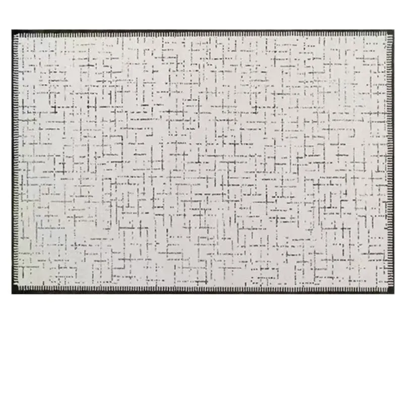 #For Glue-free waterproof and anti-fouling French living room carpet light luxury high-end retro sofa coffee table bedroom