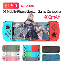 D3 Mobile Phone Stretch Game Controller 3D Joystick Bluetooth-Compatible5.0 Mobile Phone Gamepad for IPhone/iOS/Android for PUBG