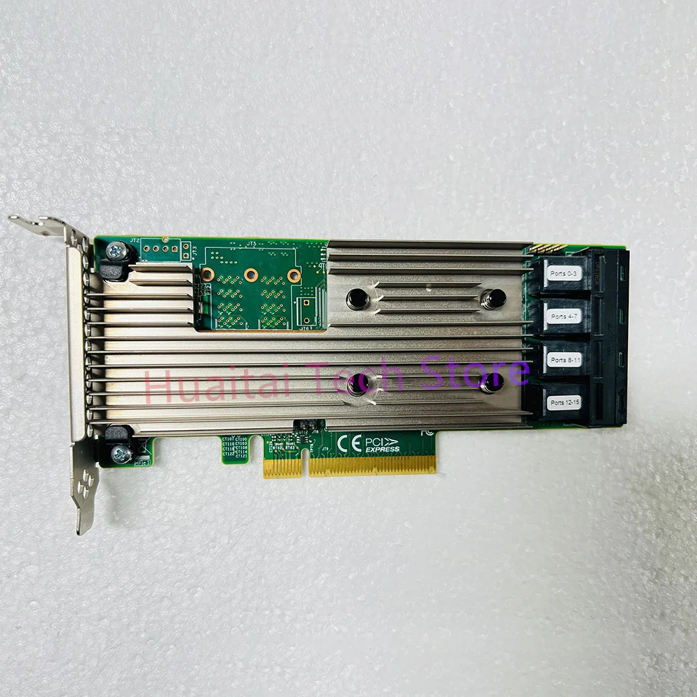 For LSI Disk Array 16-port 12GBSAS/SATA Extended IT Passthrough Card 9305-16I