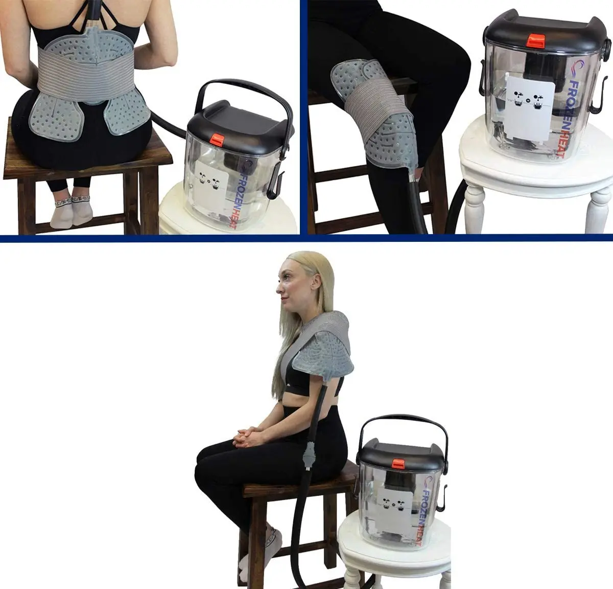 Home Use Portable Cold Ice Therapy Machine Pain Relief Cryo Cold Therapy System for knee shoulder waist leg