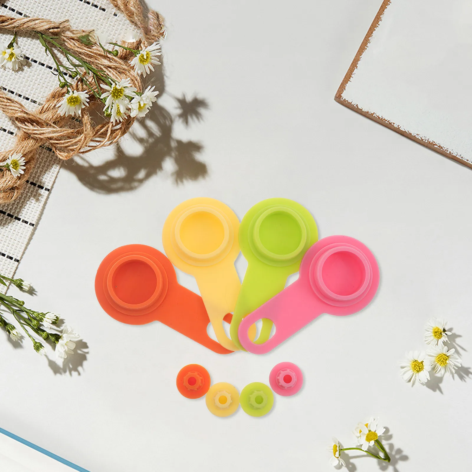 

4Pcs Silicone Baby Bath Tub Plug Leakproof Soft Tub Stopper for Bathroom Drain 35-36Mm Hole Bathtub Drain Stopper Replacement