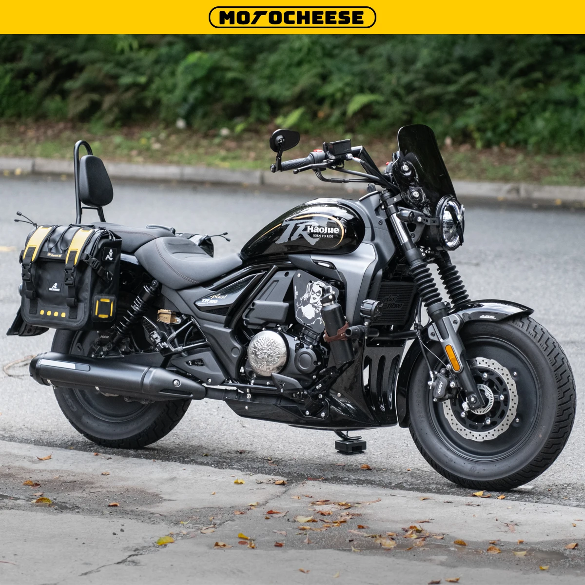 Bolsa lateral Universal Retro para motociclismo, bolsa colgante lateral de liberación rápida impermeable de gran capacidad