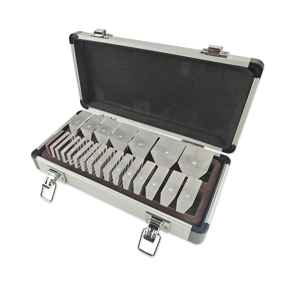 Top Quality Ophthalmic Instruments 23 Pcs Loose Prism Set For Optometry With Aluminium Case LP-22