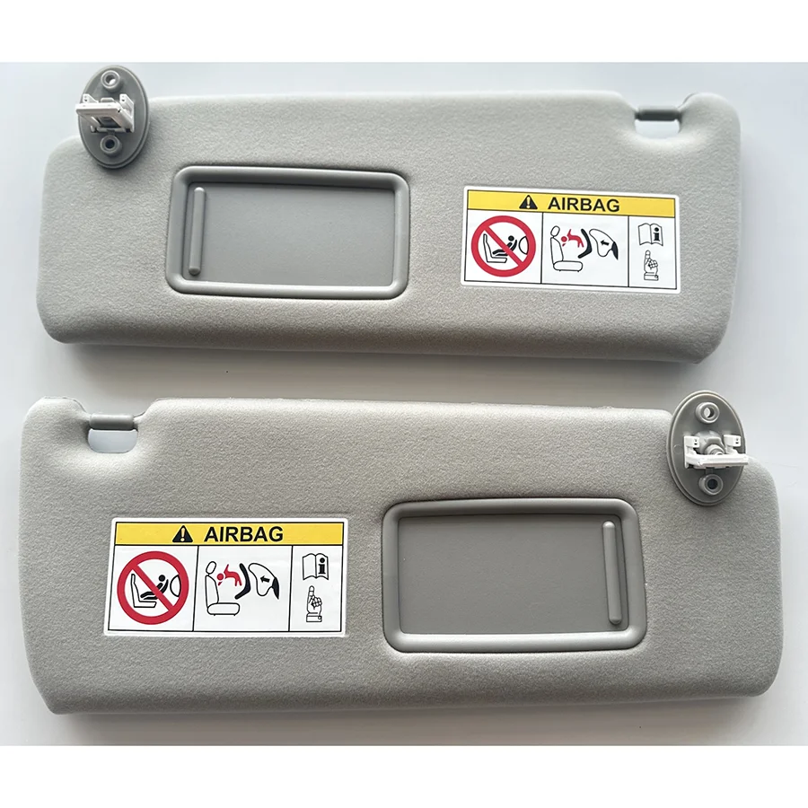 

Пара серых солнцезащитных козырьков для Toyota Land Cruiser Prado 2009-2023 годов KDJ155/KDJ150 74320-0G030-B0 74320-60F30 74310-0G030-B0