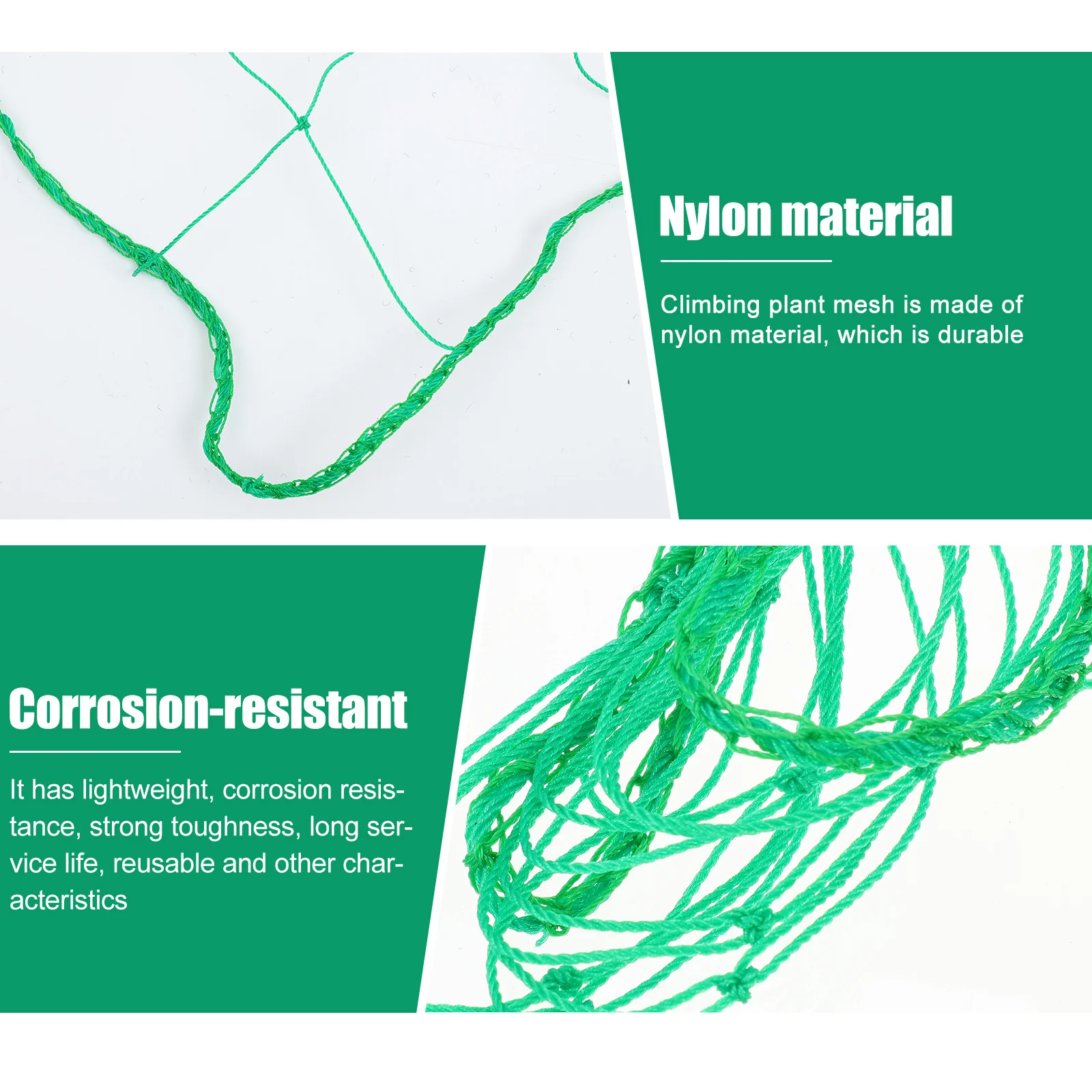 

Garden Climbing Net Durable Trellis Netting for Plants Increase Air Circulation Sunlight Absorption Nylon Trellis Netting