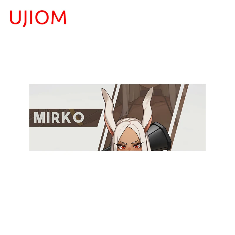 UJIOM Fighter Mirko Poster Wall Sticker Tiki Related Items Enchanting Trendy Attractive Hot Selling Decal Useless Funny Gift