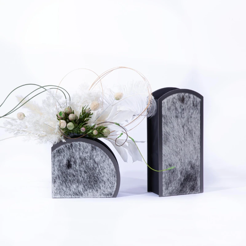 design Luxury Flower Vase Metal Wedding