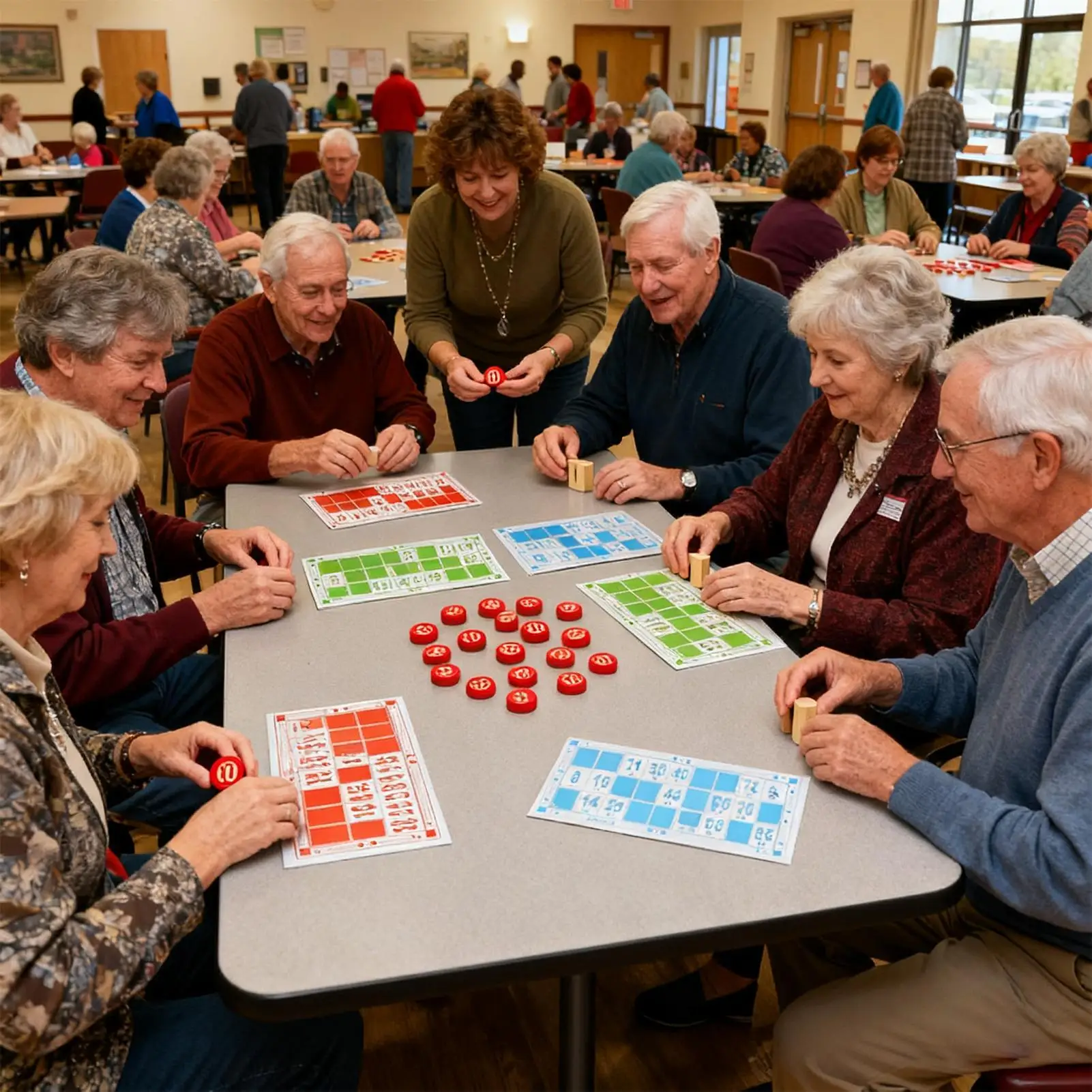 Ensemble de Bingo en bois, jouets éducatifs amusants pour adultes, jeu d'échecs en famille pour enfants, famille, amis, groupe, soirée, maison