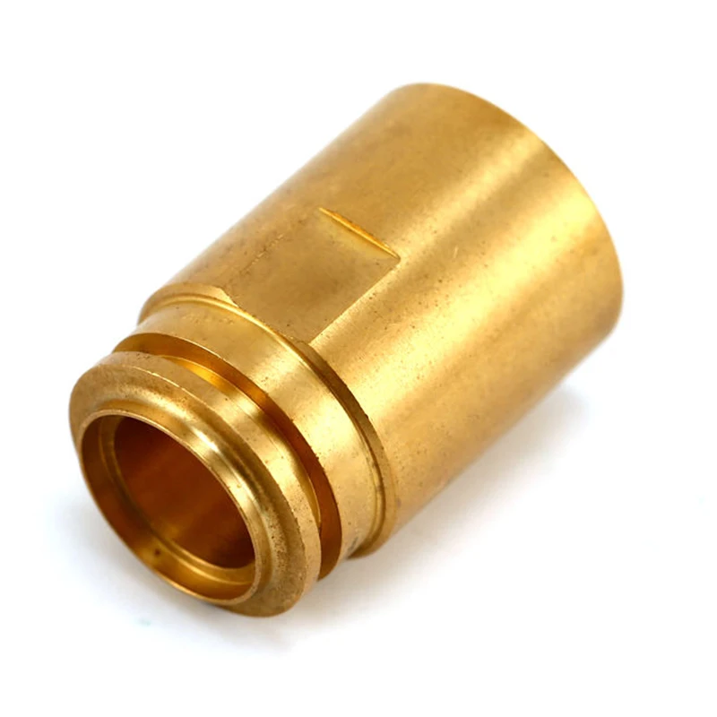 

Детали из латуни, обработанные на станках с ЧПУ: фрезерованные, точеные, прецизионные втулки, изготовленные на заказ