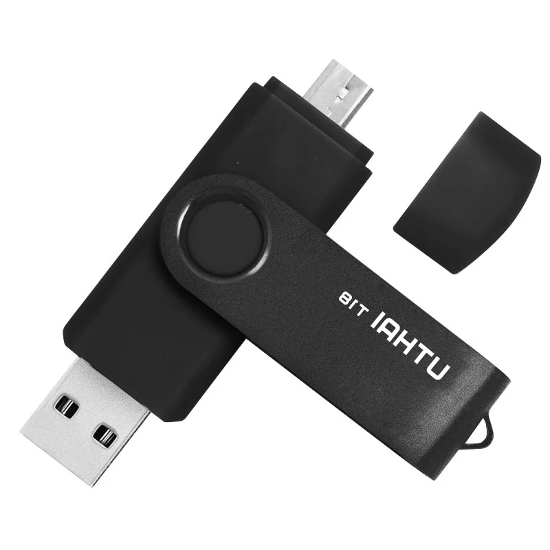 UTHAI USB OTG Flash Drive 32G/16G/8G Portable Smartphone Pen Drive Micro USB Metal Memory Stick for Car Portable Storage Disk