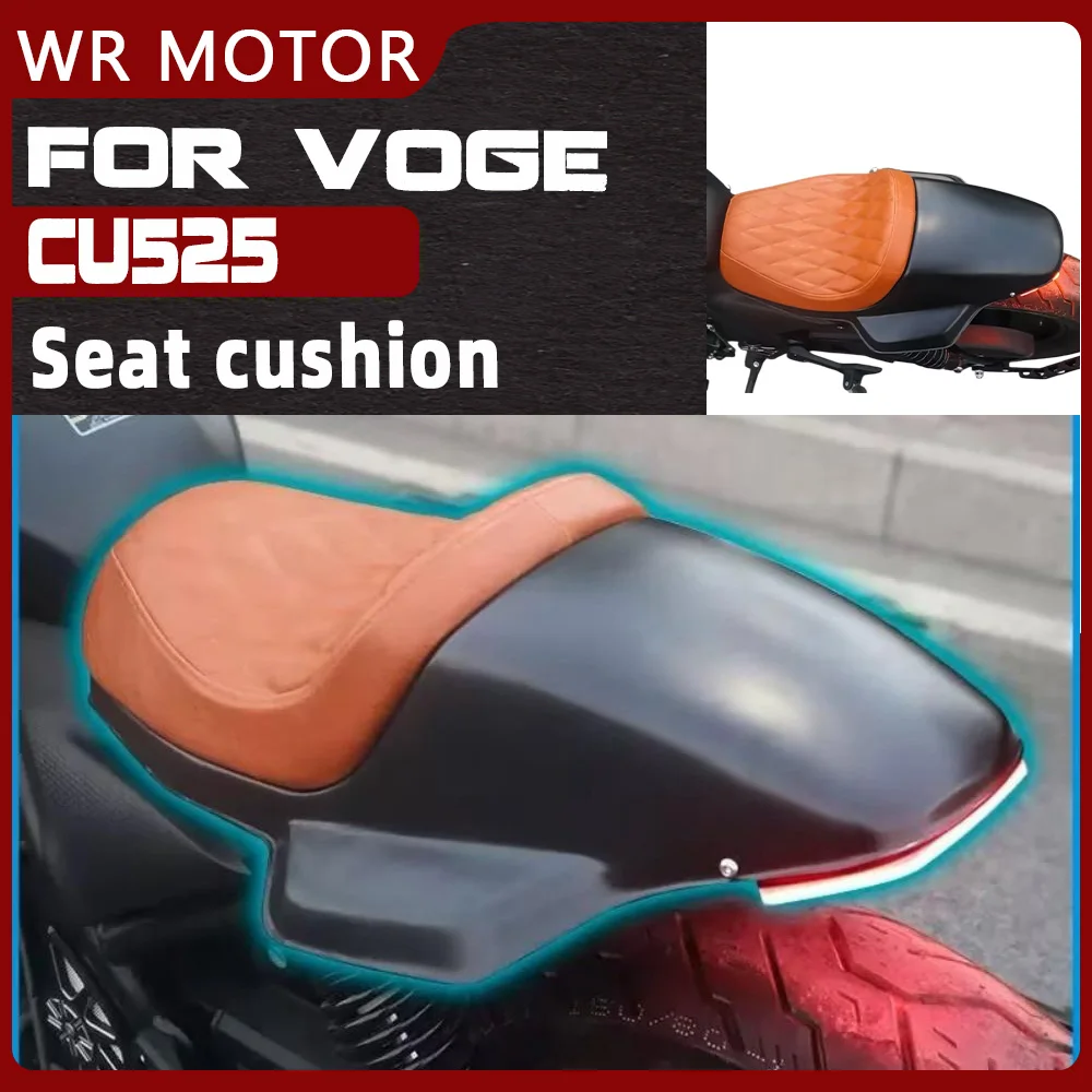 Motorcycle Short Rear Fender Single Retro Seat Fit VOGE CU525