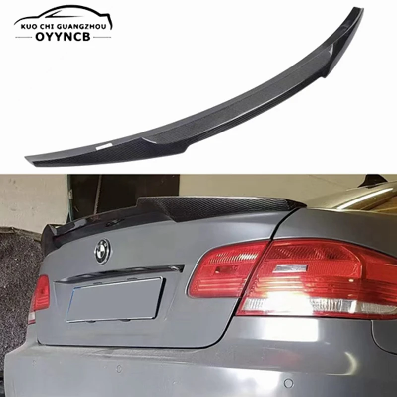

For BMW 3 Series E92&E92 M3 Coupe M4 Style Carbon fiber Rear Spoiler Trunk wing 2005-2013 FRP Forged carbon