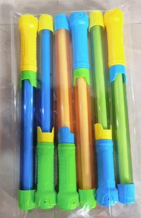 水鉄砲 夏 屋外 水スプレー銃 プル式 高圧 フォーム EVA ビーチ プール 水遊び おもちゃ 子供 ランダム