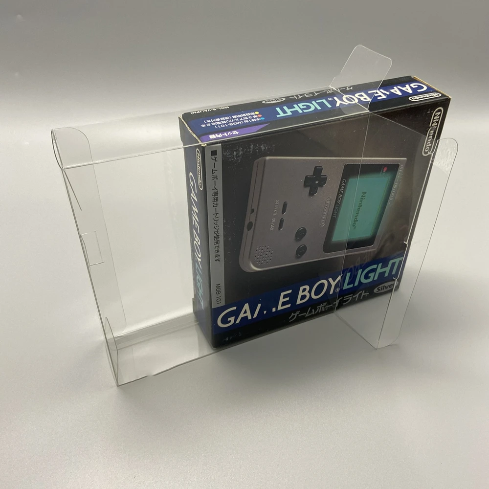 Transparent Box Protector For Nintendo GameBoy Light/GBL Collect Boxes TEP Storage Game Shell Clear Display Case