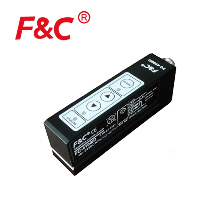 Sensor celah Label garpu, Sensor deteksi Label kapasitif, Sensor Label bening