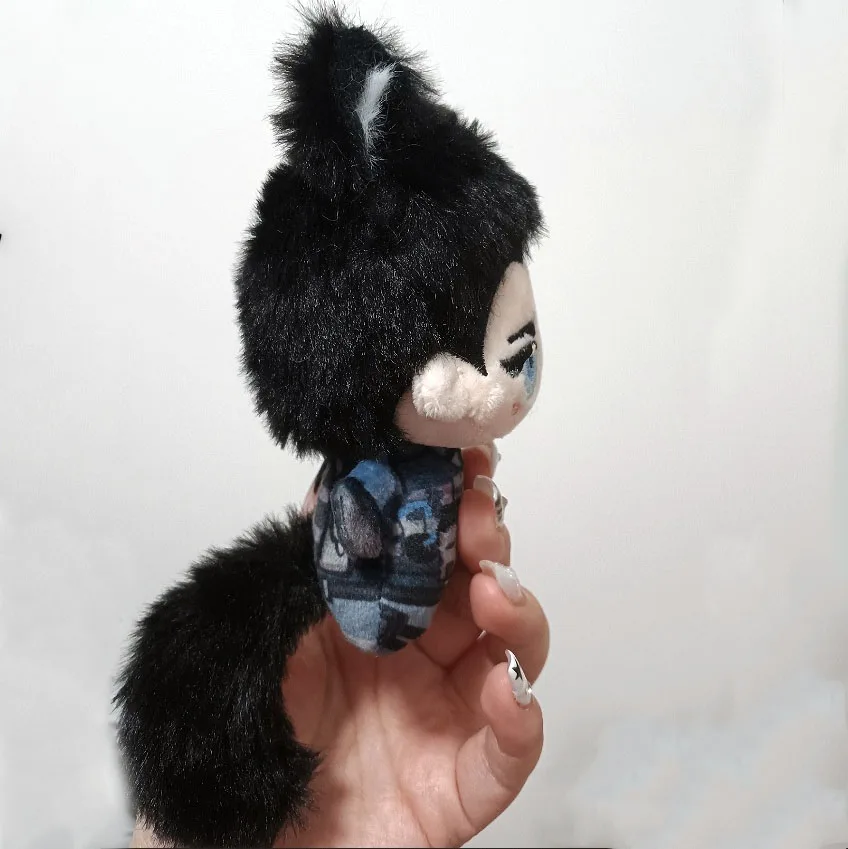 10CM ゲームスルタン ゲームスルタン 黒肌ぬいぐるみ コットン人形 キーホルダー 可愛いバックパックペンダント おもちゃ 友達ファンコレクションへのギフト