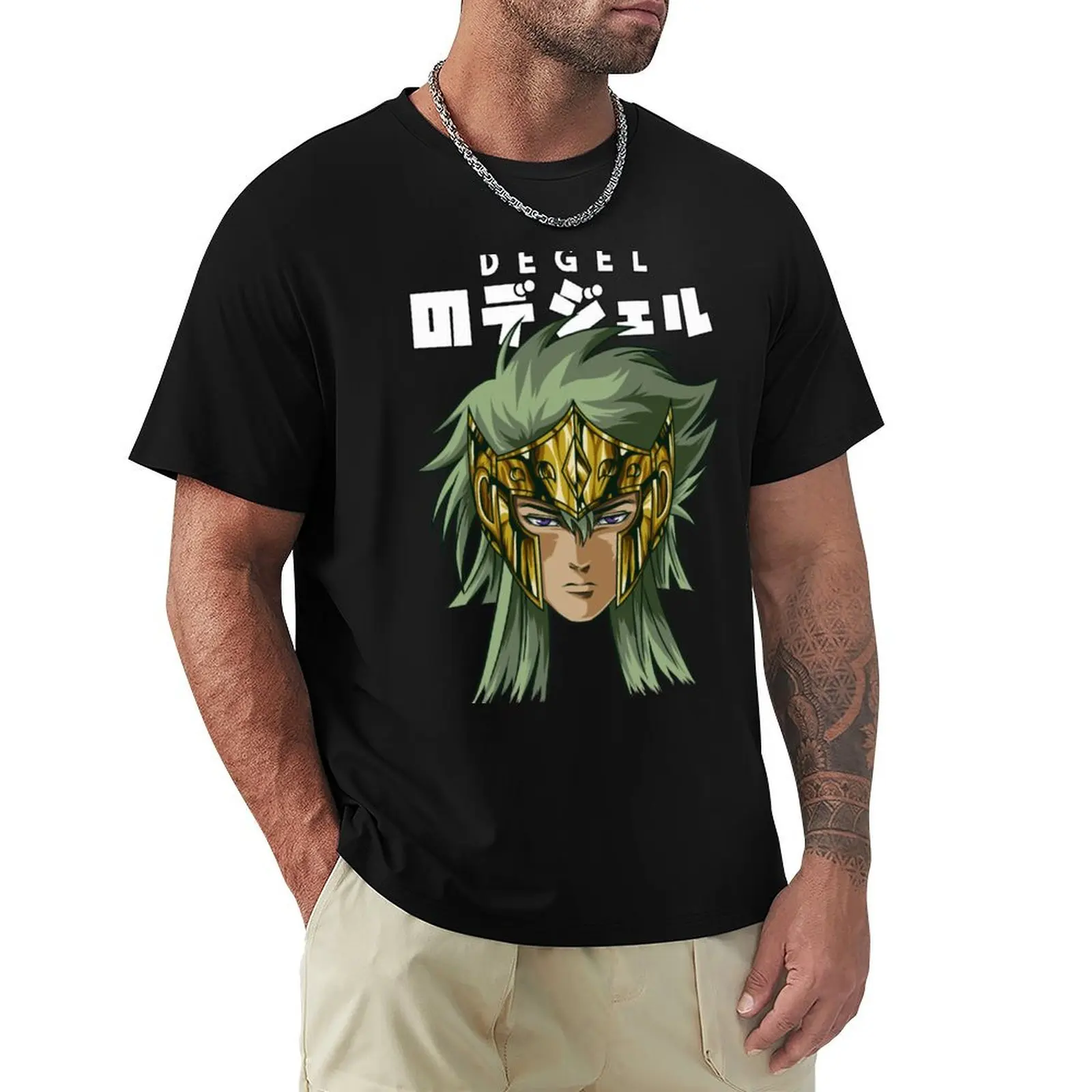 Saint Seiya - Aquarius Dégel| Perfect Gift T-Shirt Anti-Perspiration Workout Top