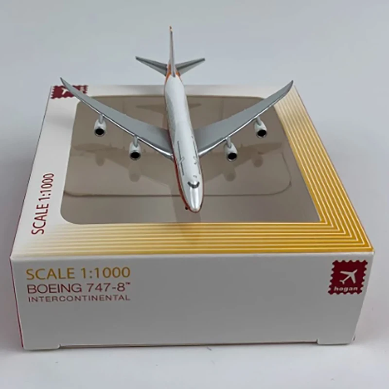 Diecast 1:1000 Scale B747-400F B-HUL B747-8 Aircraft Simulation Model Static Decoration Souvenir Gifts For Adult