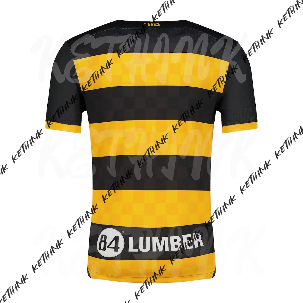 

2026 New 3D Printed T-shirt,Pittsburgh Riverhounds SC Charly 2025 Home Authentic Jersey,Oversized Loose And Breathable T-shirt