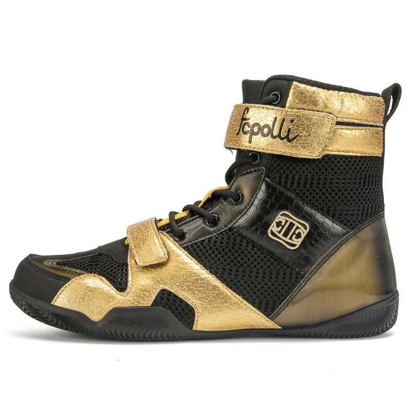 2026 Original Brand Comfortable Anti Slip Competition Sport Fighting Shoe Professional Men Wrestling Sneaker Boxing Fighting Boo
