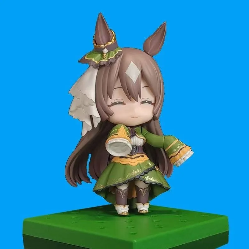 Nendoroid Chibi Uma Musume Pretty Derby Anime Figuren Tokai Teio Mejiro Gold Ship Rice Shower Special Week Collectible Model