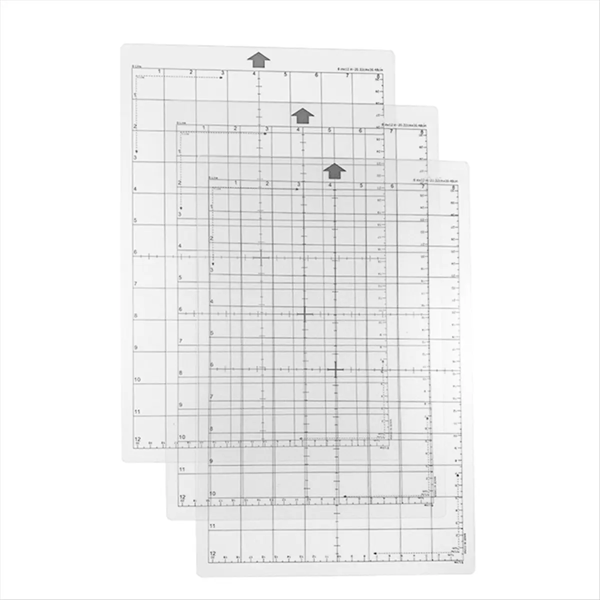 FTGT-Cutting Mats for Silhouette Portrait(3 Pack) 12X8in Cutting Mats Replacement for Silhouette Cameo Accessories view 3