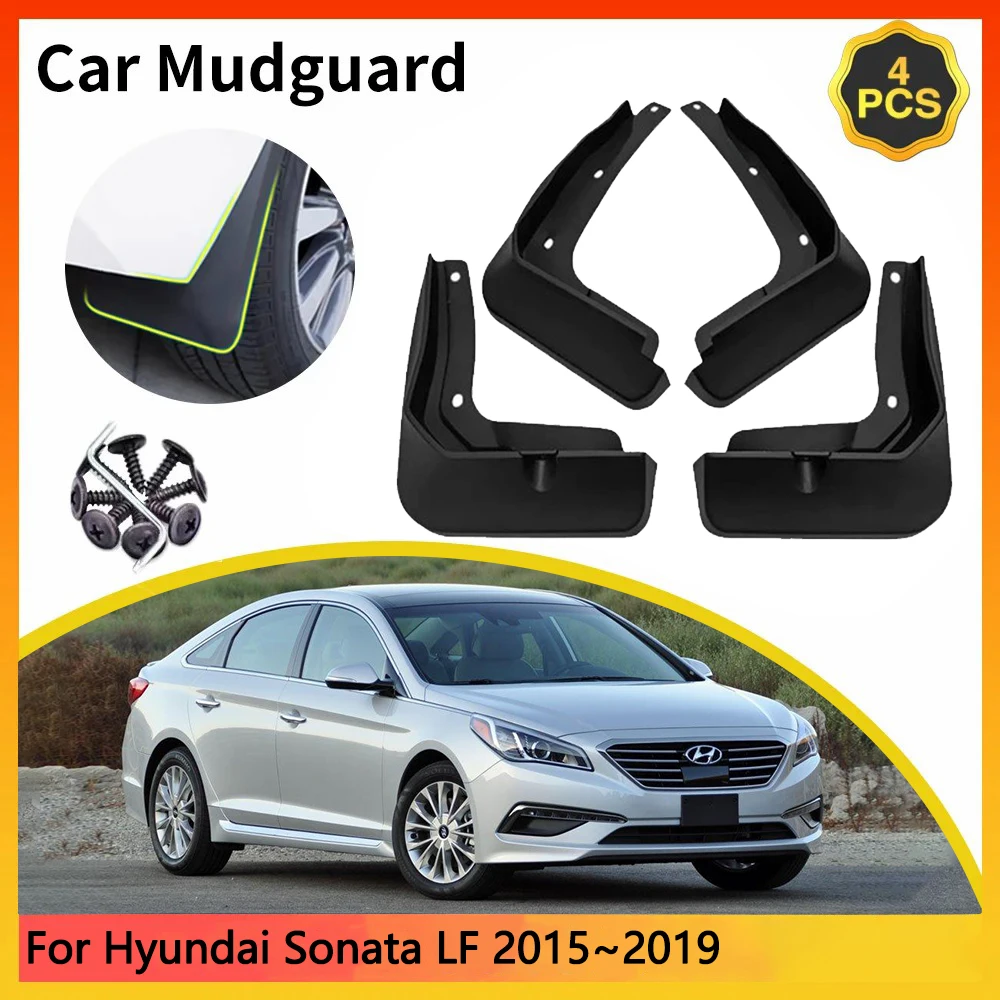 

For Hyundai Sonata LF MK7 7th 7Gen 2015~2019 2016 2017 Car Mudguards Mudflap Mudguard Splash Guards Mud Flaps Fender Accessories
