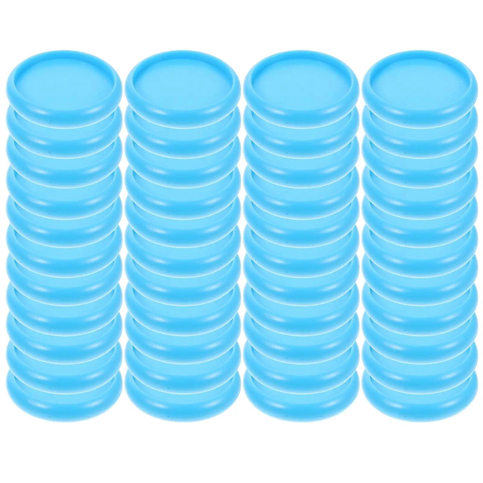 

44 Pcs Disc Binding Buckles Binder Rings Book Scrapbook Circa Planner Snap Plastic Expansion Office Supplies Smooth