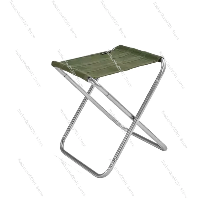 Portable folding small Mazar ultra-light aluminum alloy outdoor folding chair camping chair bench