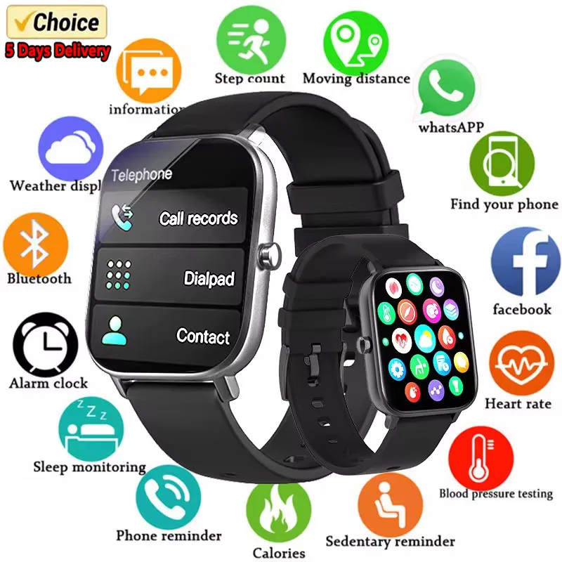 Y13 Smart Watch IP67 Waterproof Heart Rate Blood Pressure Blood Oxygen Sleeping Monitor Fitness Tracker Smartwatch