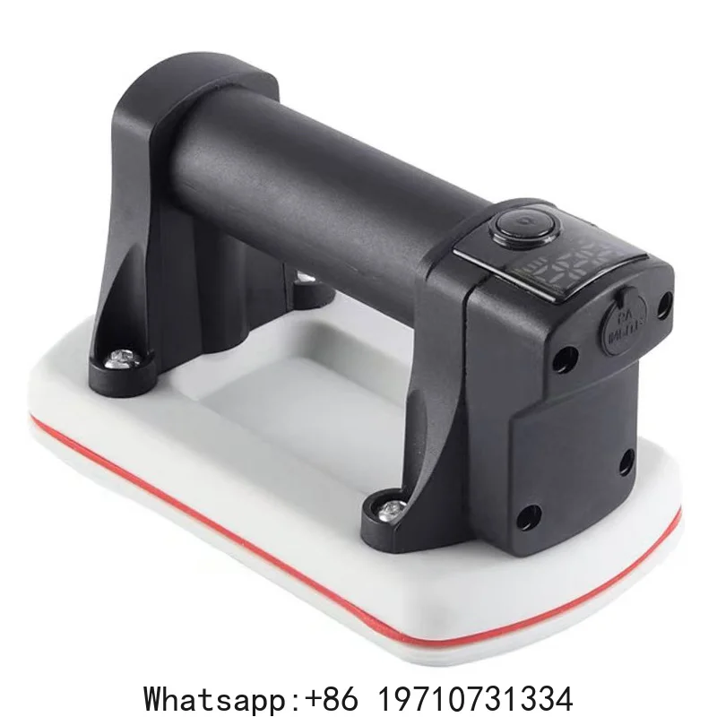 90KG Bearing Capacity Intelligent Display Electric Suction Cup for Glass Granite Tile Lifting Tools Vacuum Air Pump