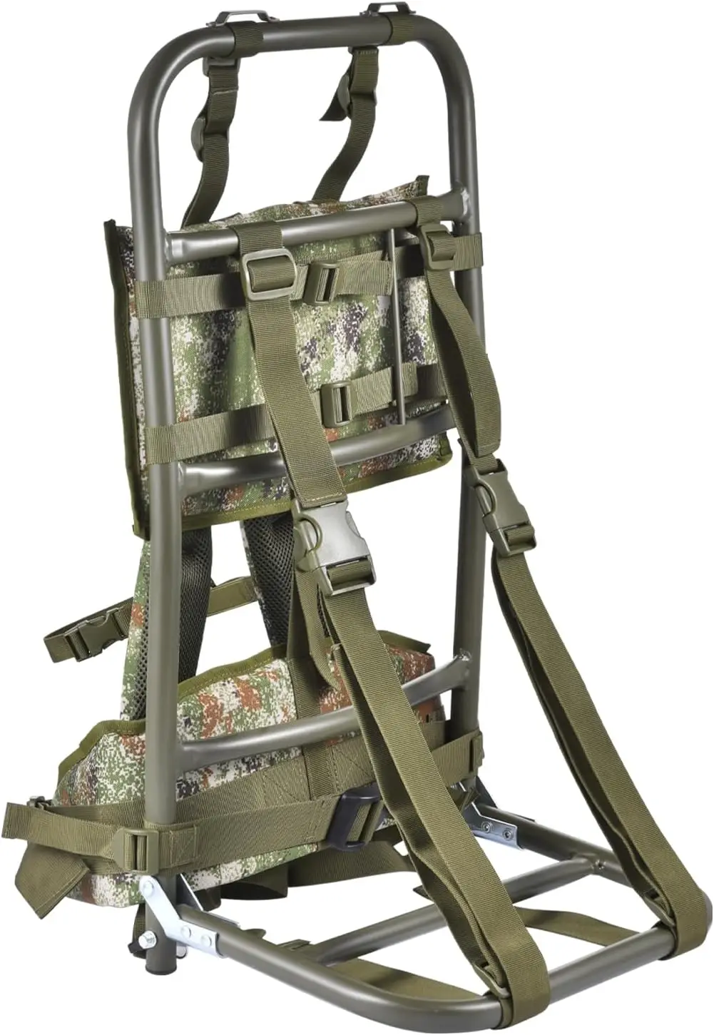 

Foldable Aluminum Hunting Pack Frame, Load 132LBS External Frame Backpack Hiking Backpacks Frames Huntings Pack Frames Huntings