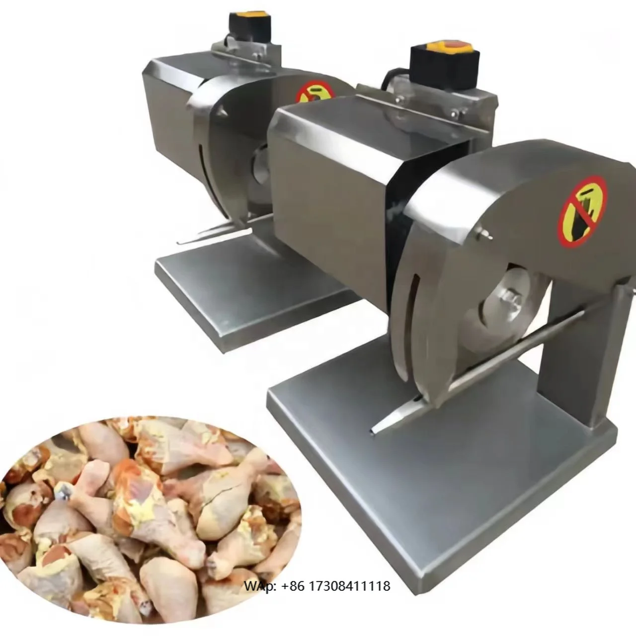

Chicken Processing Poultry Carcass Cutting Machine Steel SS304