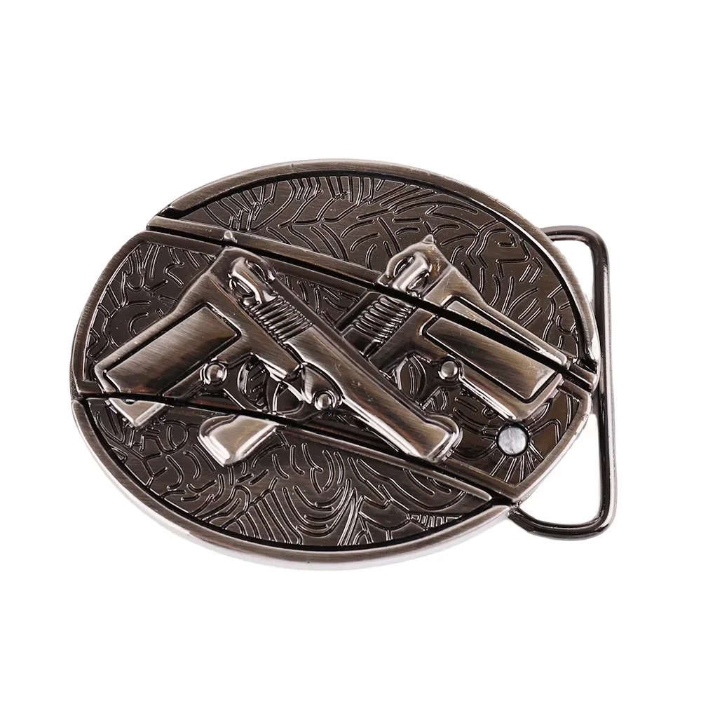 Embossed Belt Buckle Rock Hip Hop Punk DIY Belt Buckle for Men Jeans Zinc Alloy Western Belt Buckle Vintage-Cowboy