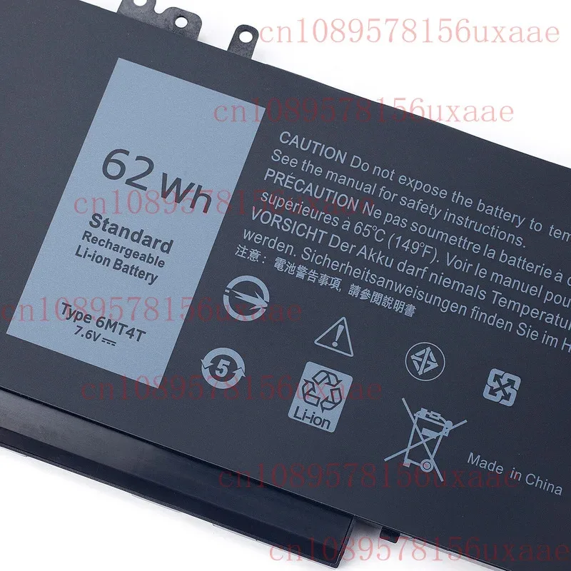 

6MT4T Laptop Battery For Dell Latitude E5470 E5570 Precision 15 3510 M3510 7V69Y XMSJ