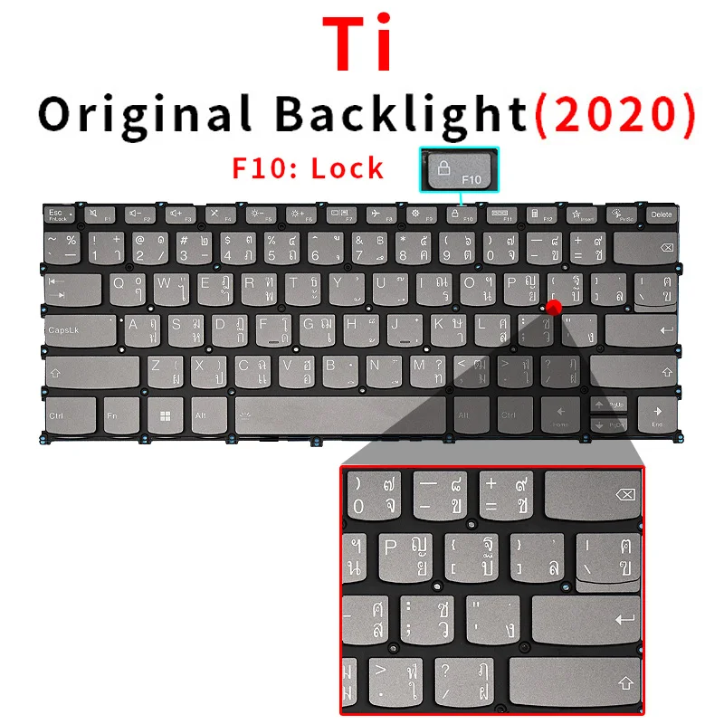 UK Spaans PT-BR Brazilië Verlicht Toetsenbord Voor Lenovo Flex 5-14IIL05 14ARE05 14ALC05 14ITL05 Laptop IdeaPad 81X1 81X2 82hs PR4SB