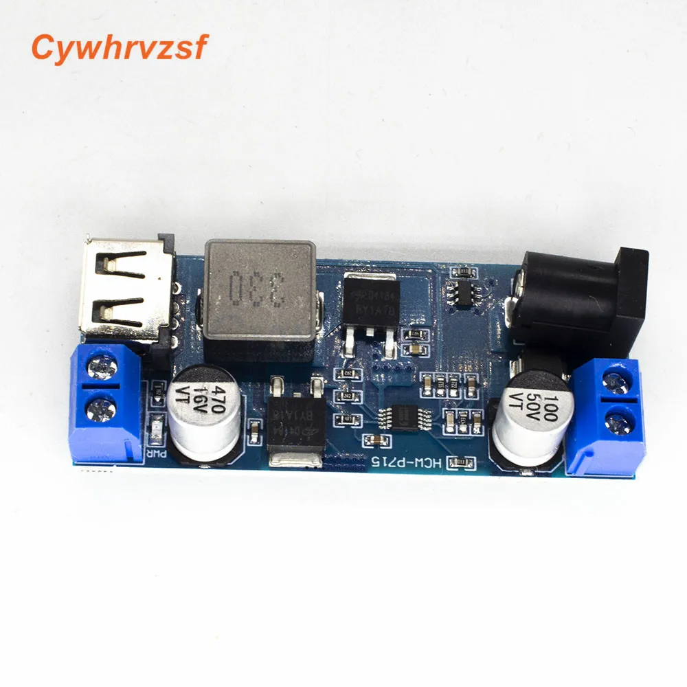 DC-DC 30W 9-36V to 5V 6A Step-down Buck Converter Power Module USB Charging 5A High Power XH-M249