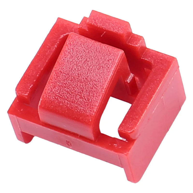 AA49 600 قطعة الأحمر RJ45 ميناء إيثرنت LAN Hub مكافحة غطاء غبار التوصيل غطاء Blockout حامي مع قفل الملكية ومفتاح