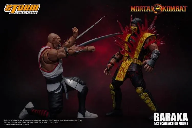 Storm Toys 1/12 Scale Mortal Kombat Series BARAKA Motaro  Sektor Male Soldier Full Set For 6inchs Action Figure Model Toys