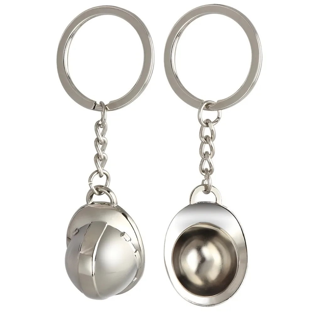 Key Ring Funny Safety Helmet Keychain Creative Ornaments Hard Hat Pendant Friendship Mini Bag Hanging Key Decor