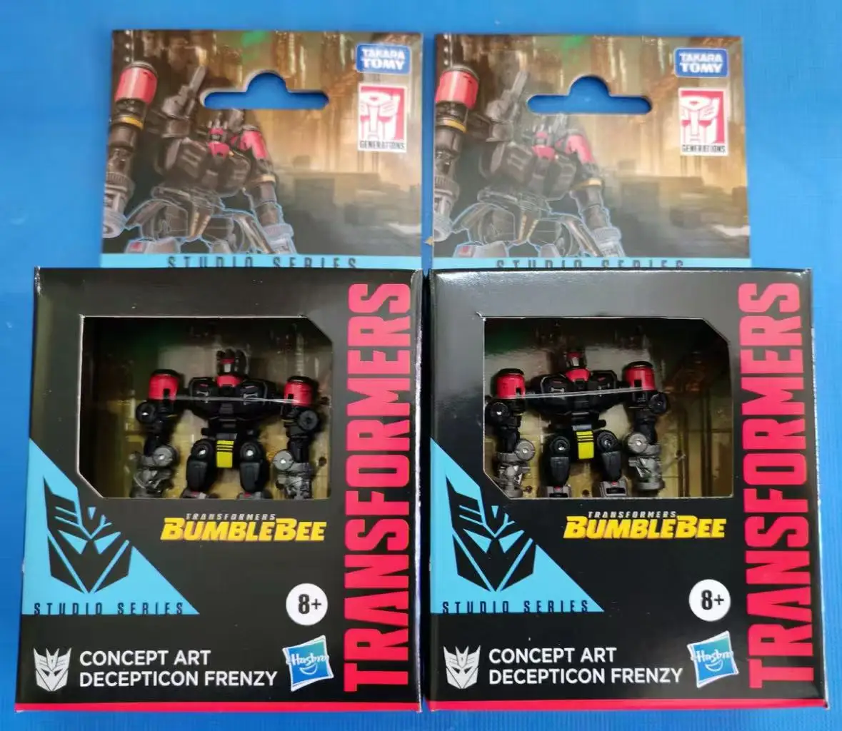 Nuevos juguetes originales Hasbro Transformers Studio Series Decepticon Frenzy, figura de acción, juguete robot, coleccionables, regalos, hobbies