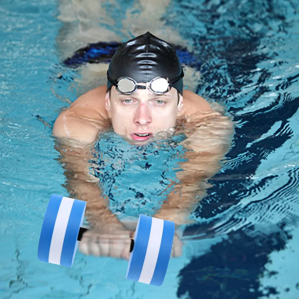 

2 шт. профессиональные портативные гантели из пеноматериала для водных тренировок, износостойкие аксессуары для бассейна, для силовых тренировок и аквааэробики