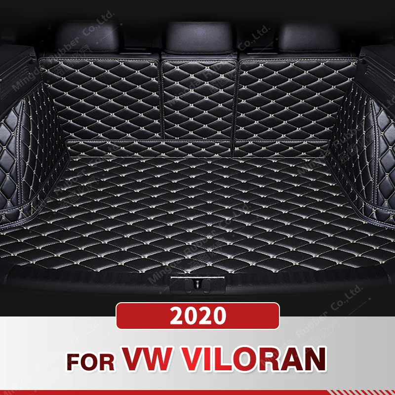 

Автомобильный коврик для багажника с полным покрытием для VOLKSWAGEN VW Viloran 2020, Накладка для багажника автомобиля, подкладка для груза, защитные аксессуары для интерьера